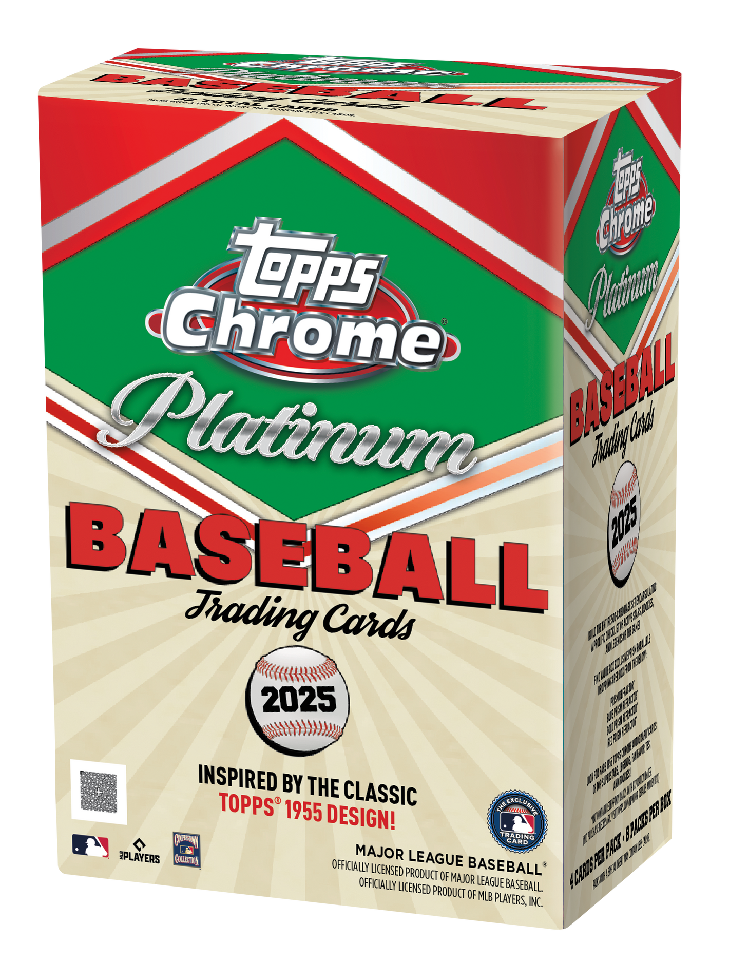 PRE ORDER- 2025 Topps Chrome Platinum Baseball Value Box