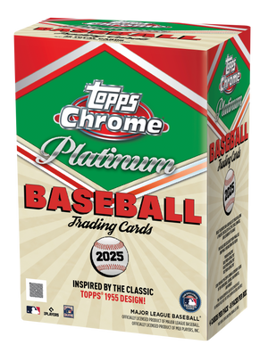 PRE ORDER- 2025 Topps Chrome Platinum Baseball Value Box
