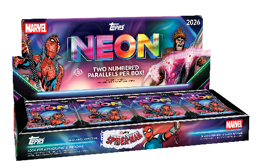 PRE ORDER - Topps Neon Marvel 2026 Hobby Box