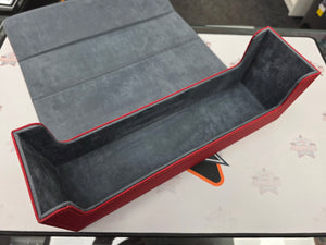 Forest Card/Deck Box - Red & Grey