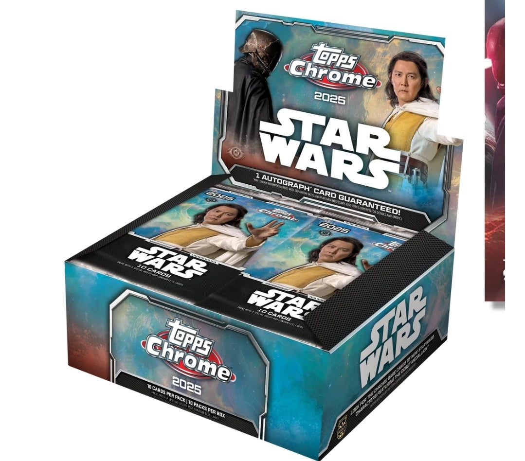 Topps Chrome - 2025, Star Wars - Hobby Box