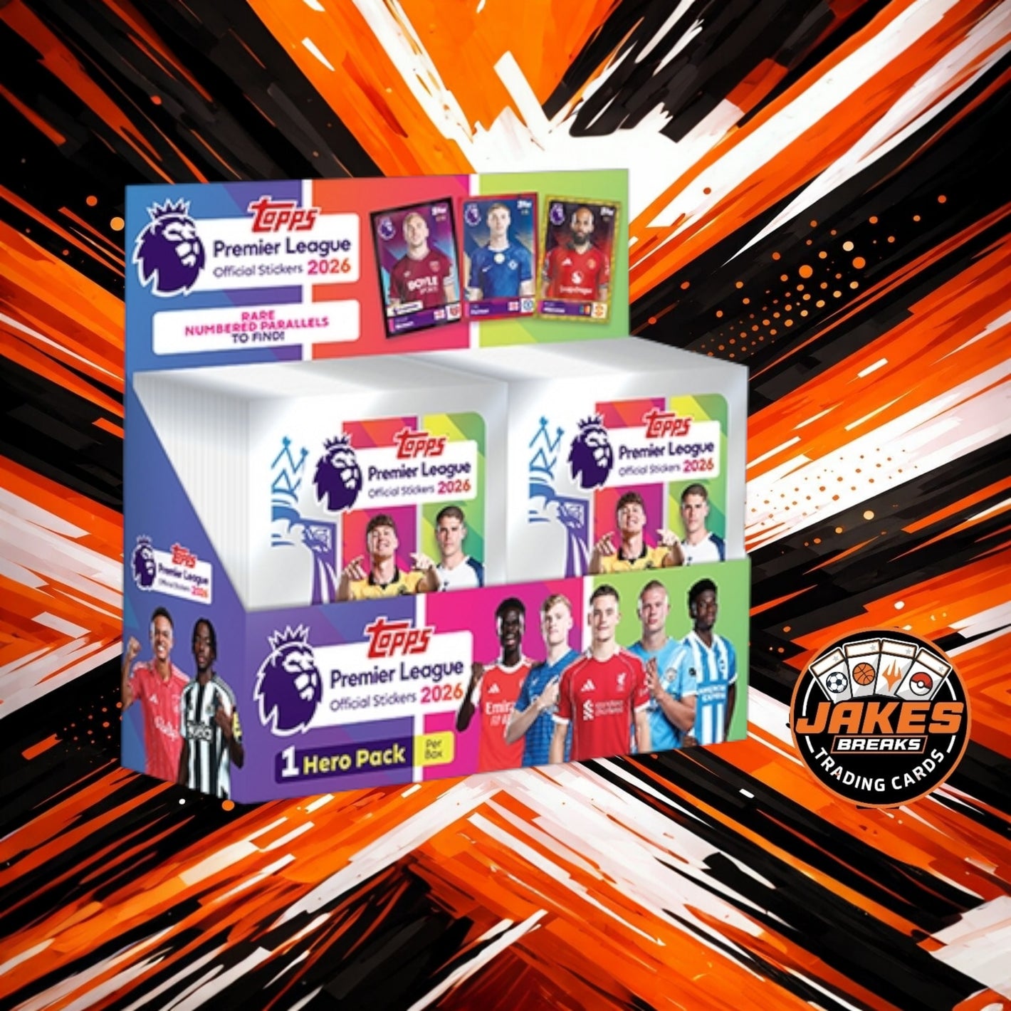 Topps - 2026 Premier League Football (Soccer) Official Sticker Collection - Booster Box (100x Packs)