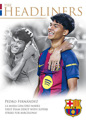 Futera - FC Barcelona - The Headliners 2025/26 Set 1