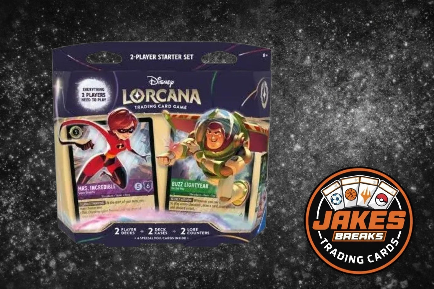 Disney Lorcana - 2 Player Starter Deck - Wilds Unknown.
