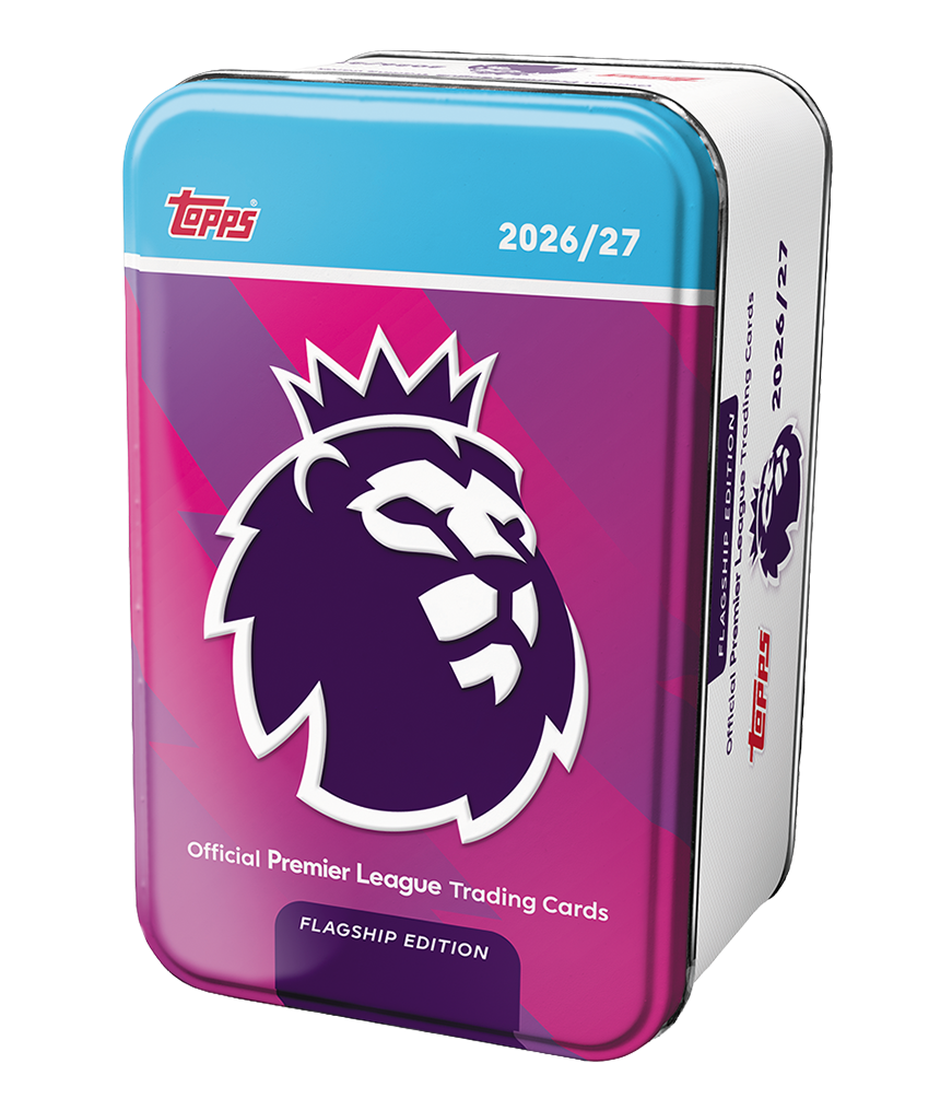 PRE ORDER- Topps Flagship Premier League 2026/27 Trading Cards - Super Tin 1