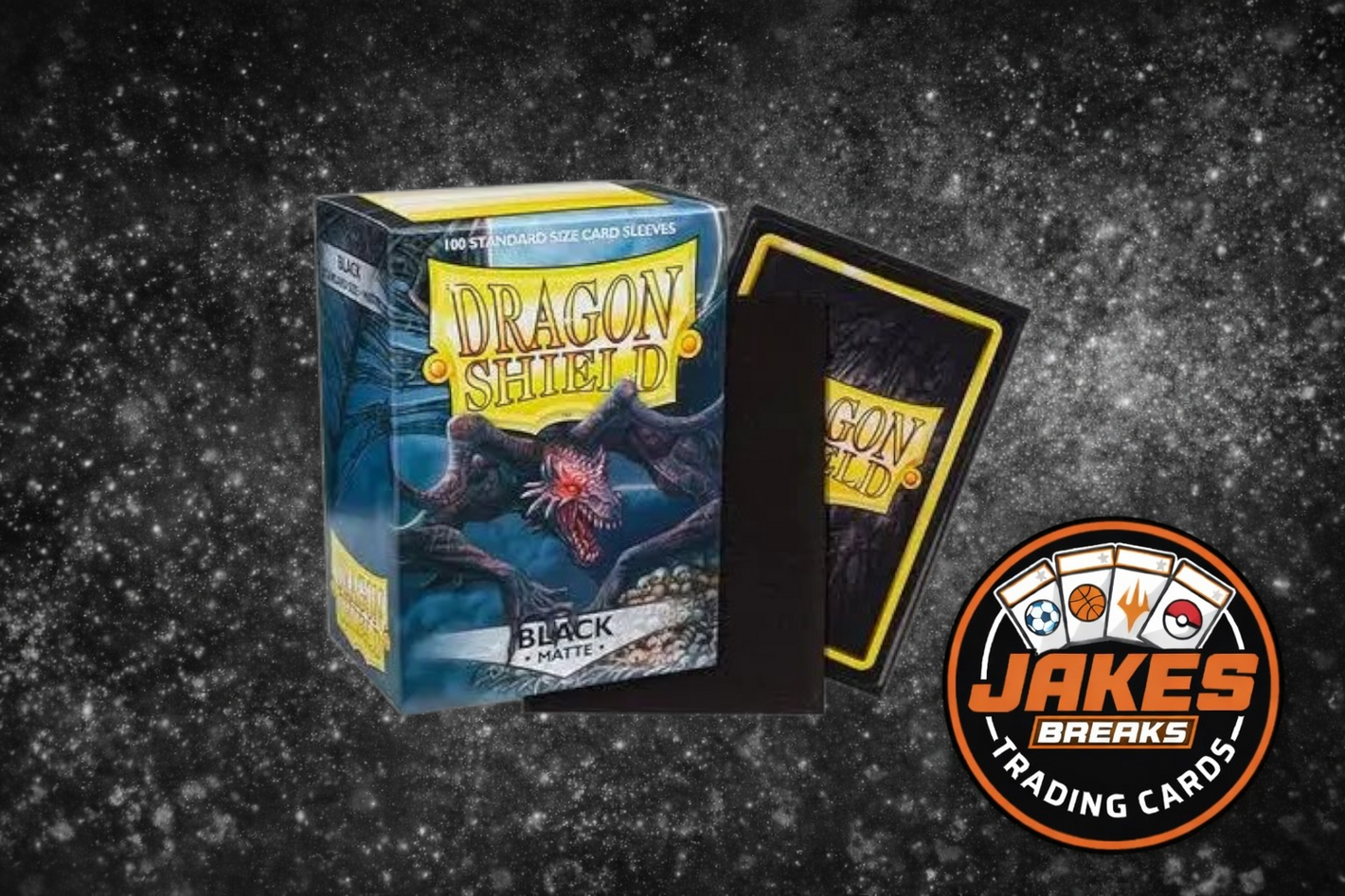 Dragon Shield - Black Matte (100)