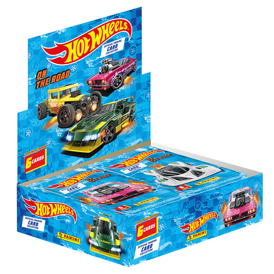 Hot Wheels On The Road Trading Card Collection - 1 x Pack