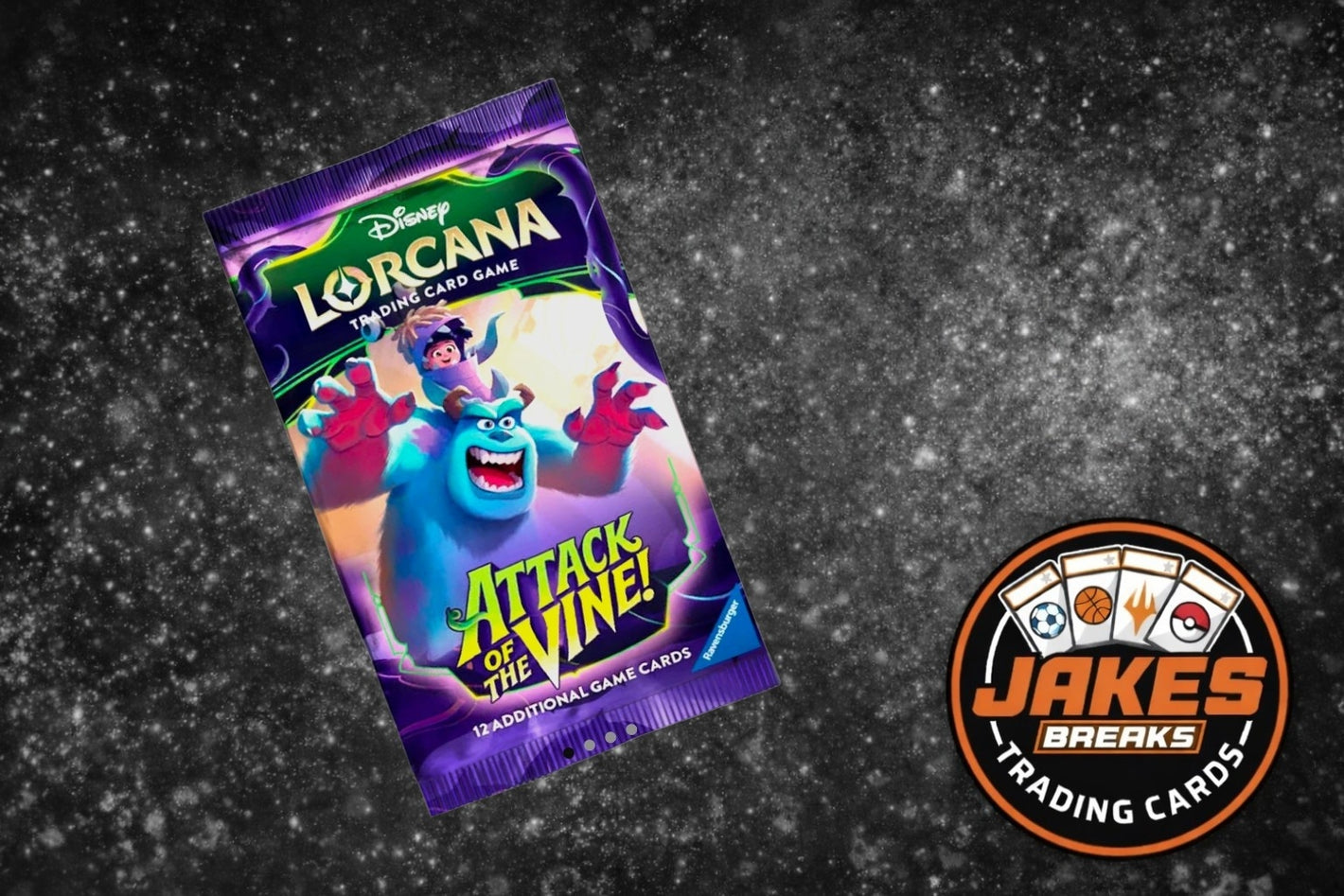 Disney - Lorcana - Attack of the Vine! - Booster Pack x1