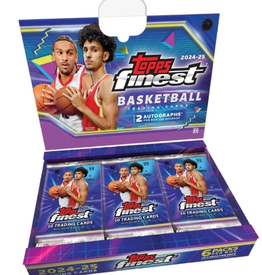 Topps Finest - 2024-25, Basketball - Hobby Box.