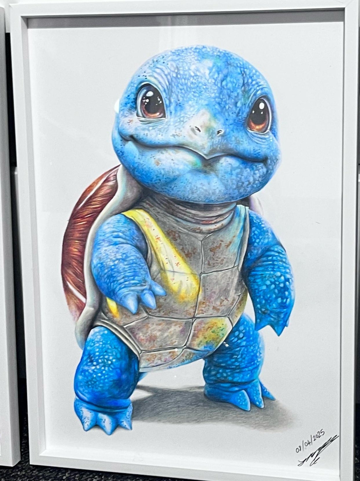 Pokémon - Squirtle, Realism Print.
