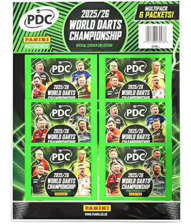 Panini - 2025/26, PDC World Darts Championship - Multipack.