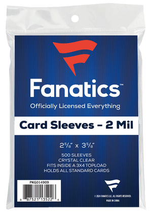Fanatics Collectibles Soft Sleeves - 500 Count