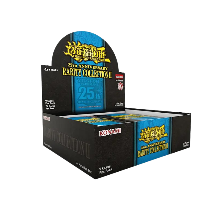 Yu-Gi-Oh! - 25th Anniversary Rarity Collection II - 1st Edition, 25th Quarter Century. Booster Pack x 1