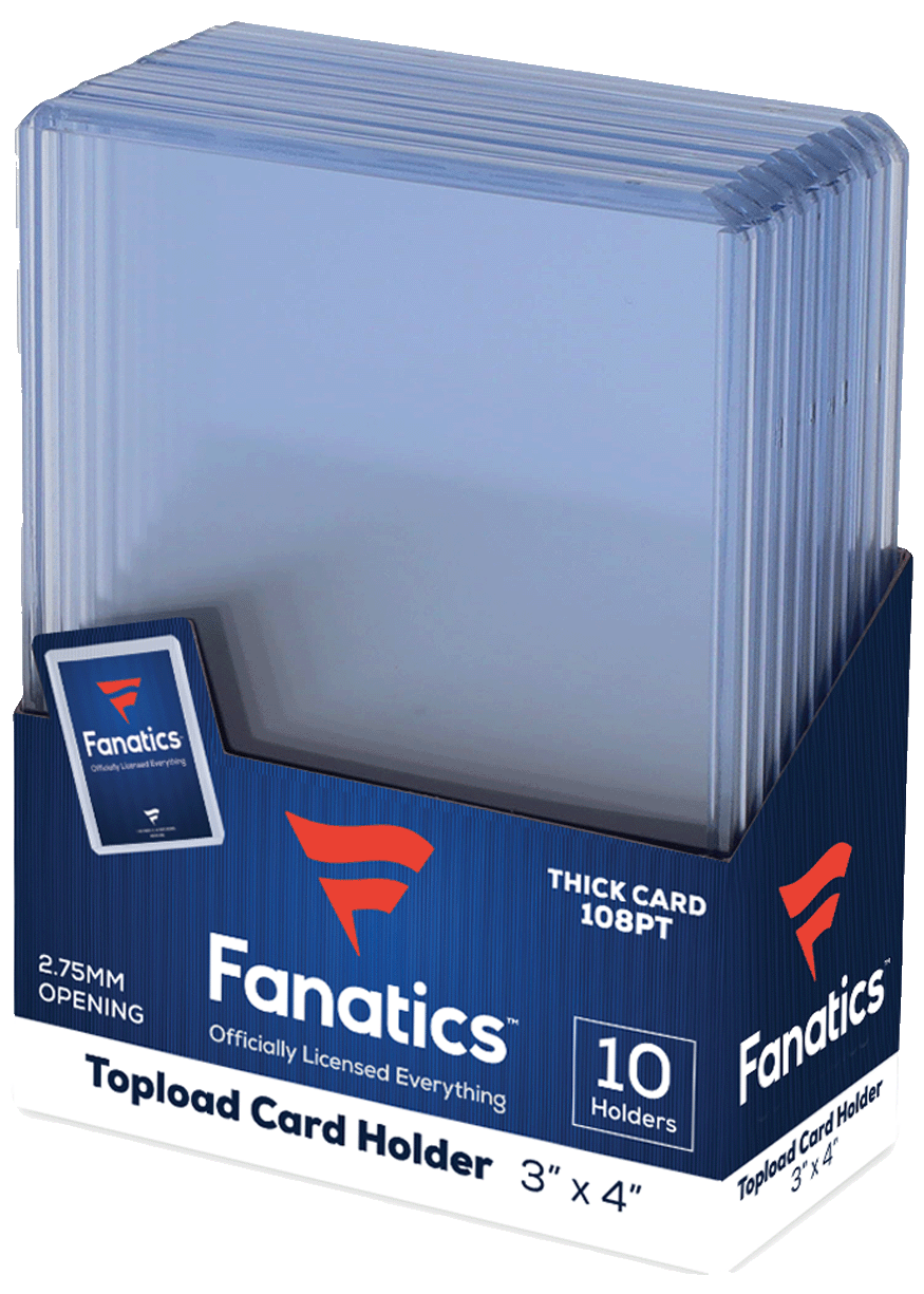 Fanatics Collectibles 108pt 3x4 Top Loader - 10 Count
