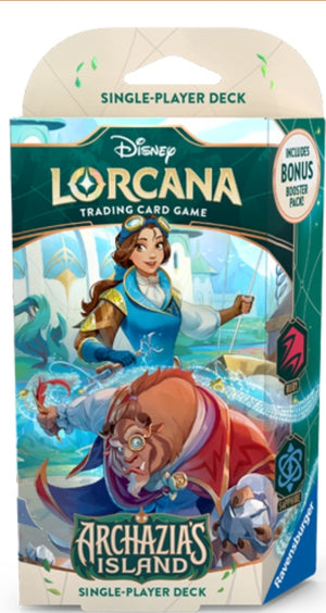 Disney Lorcana – Archazia’s Island – Starter Deck – Ruby & Sapphire