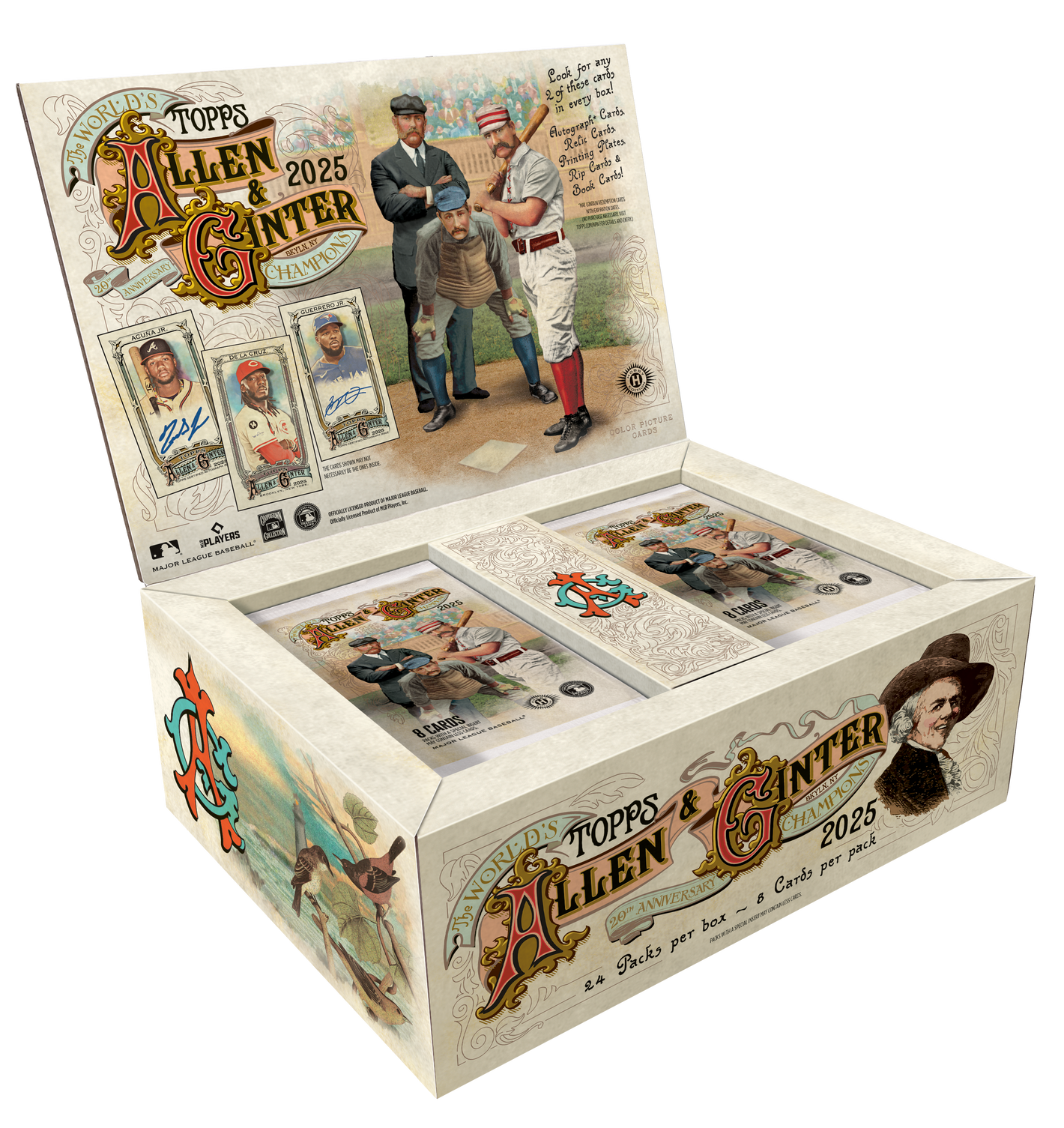 Topps Allen & Ginter Baseball 2025 Hobby Box
