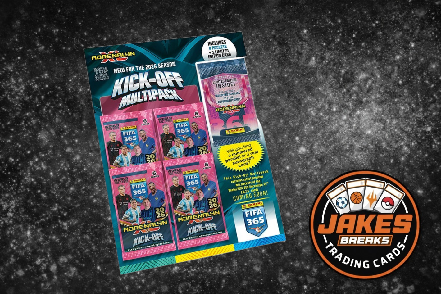 Panini- 2026, FIFA 365, Adrenalyn XL - Kick-Off - Multipack.