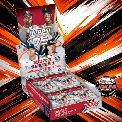 2026 Topps Baseball Series 1 Hobby Box