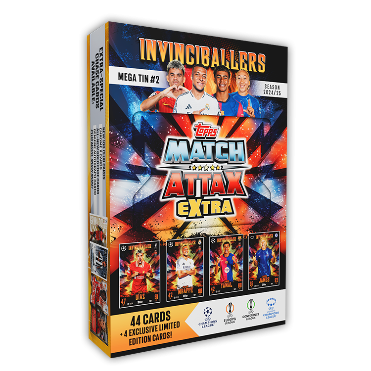 2025, Match Attax Extra - Mega Tin #2 - The Invinciballers.