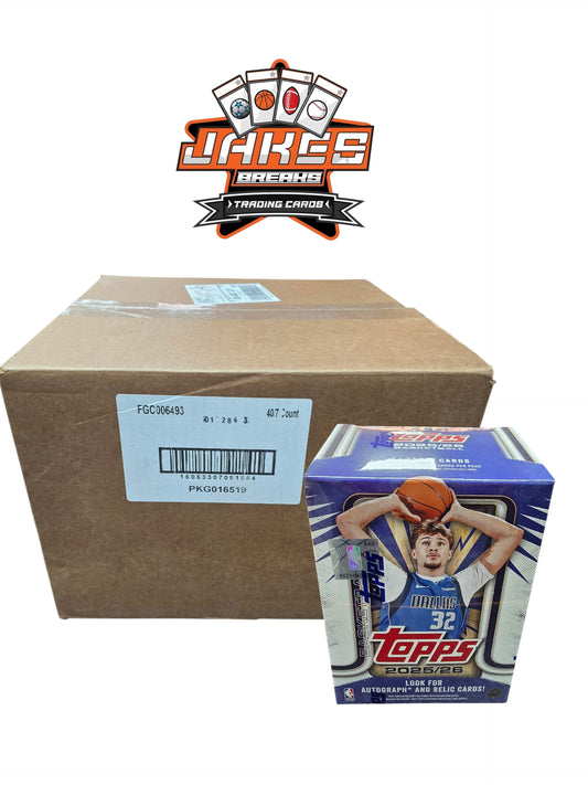 Topps - 2025/26, Basketball -Value Box CASE OF 40