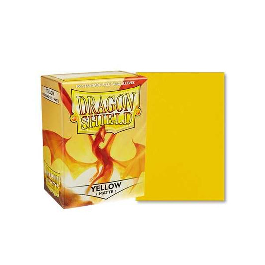 Dragon Shield - Yellow Matte (100)