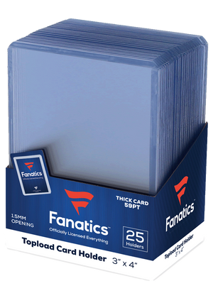 Fanatics Collectibles 59pt 3x4 Top Loader - 25 Count