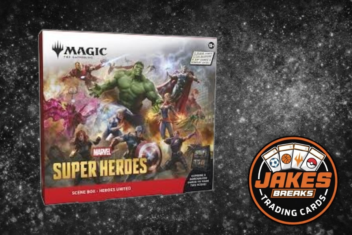 Magic: The Gathering - Marvel Super Heroes - Heroes United Scene Box