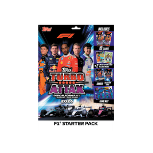 PRE ORDER- Formula 1 2026 Turbo Attax Trading Card Game Starter Pack
