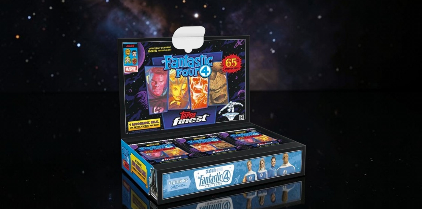 Topps Finest Fantastic Four 2026 Hobby Box