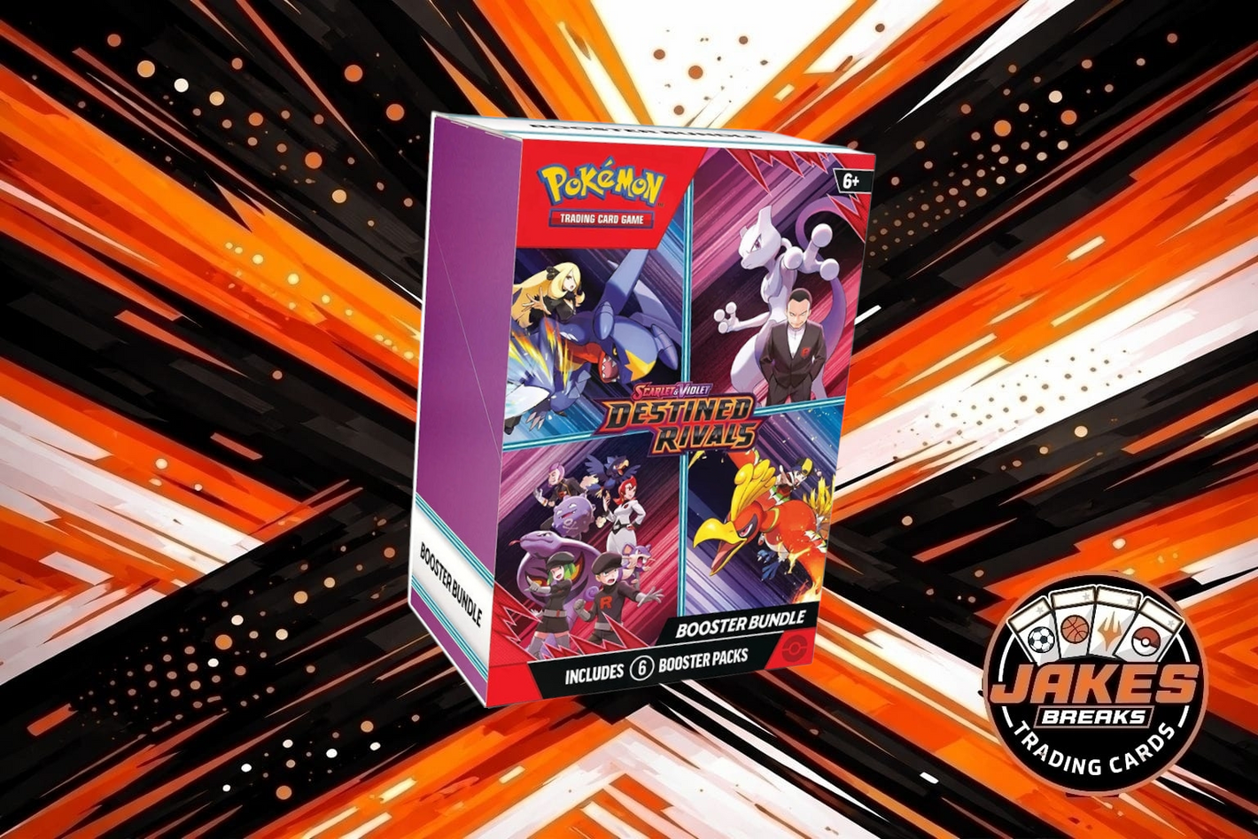Pokémon - Destined Rivals Booster Bundle.