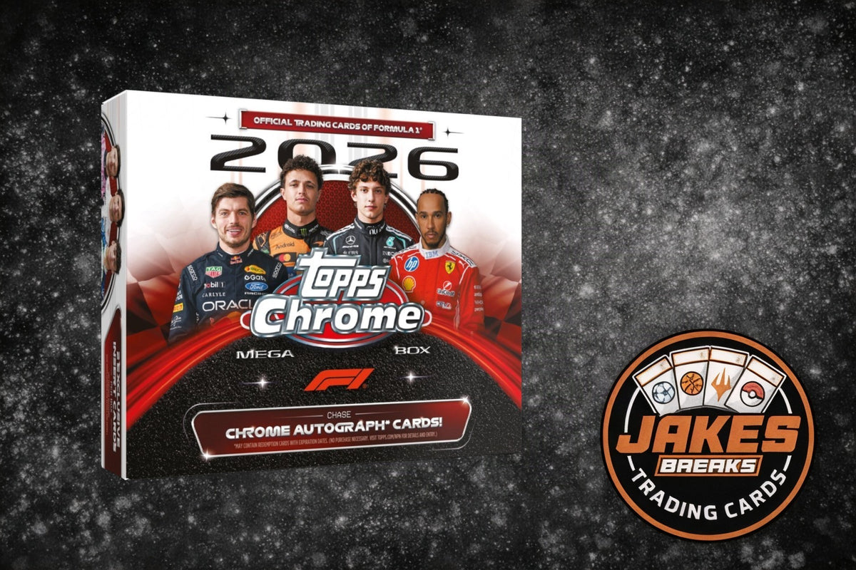 PRE ORDER - Topps Chrome Formula 1 2026 - Mega Box