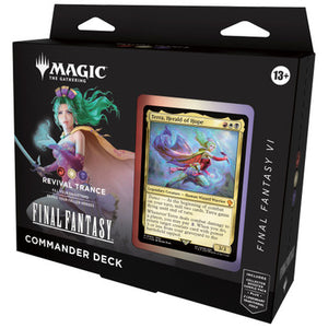 Magic: The Gathering - Final Fantasy, Commander Deck - REVIVAL TRANCE