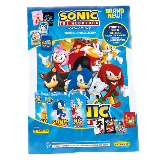 Sonic ‘Gotta Go Fast’ Trading Card Collection - Starter Pack