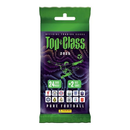 1 x Fat Pack Premier League Top Class 2025 Trading Cards