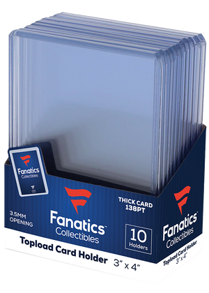 Fanatics Collectibles 138pt 3x4 Top Loader - 10 count