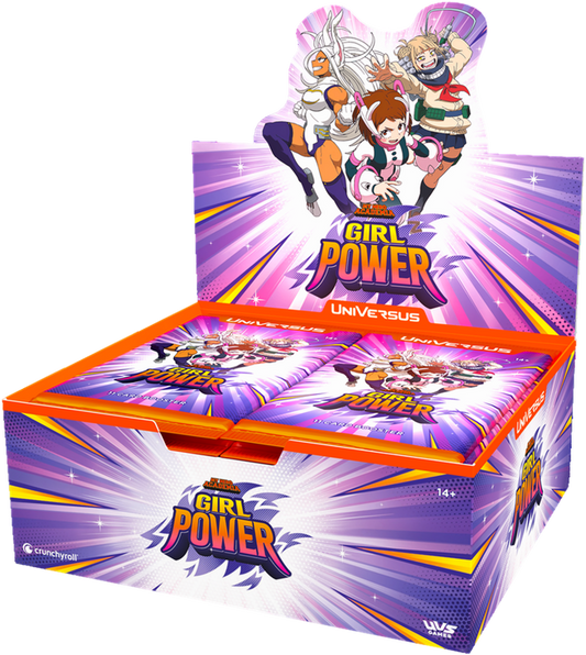 MY HERO ACADEMIA CCG GIRL POWER DISPLAY BOOSTER 1 x PACK