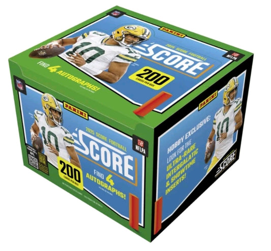 2025 Panini Score NFL Football Hobby Box