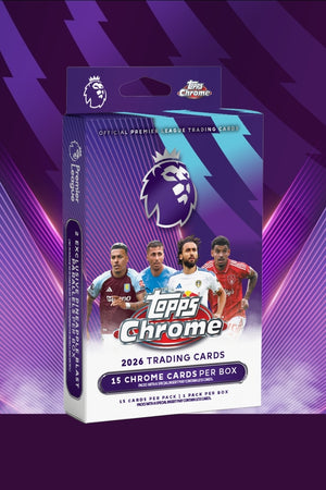 TOPPS Premier League Chrome Hanger Box