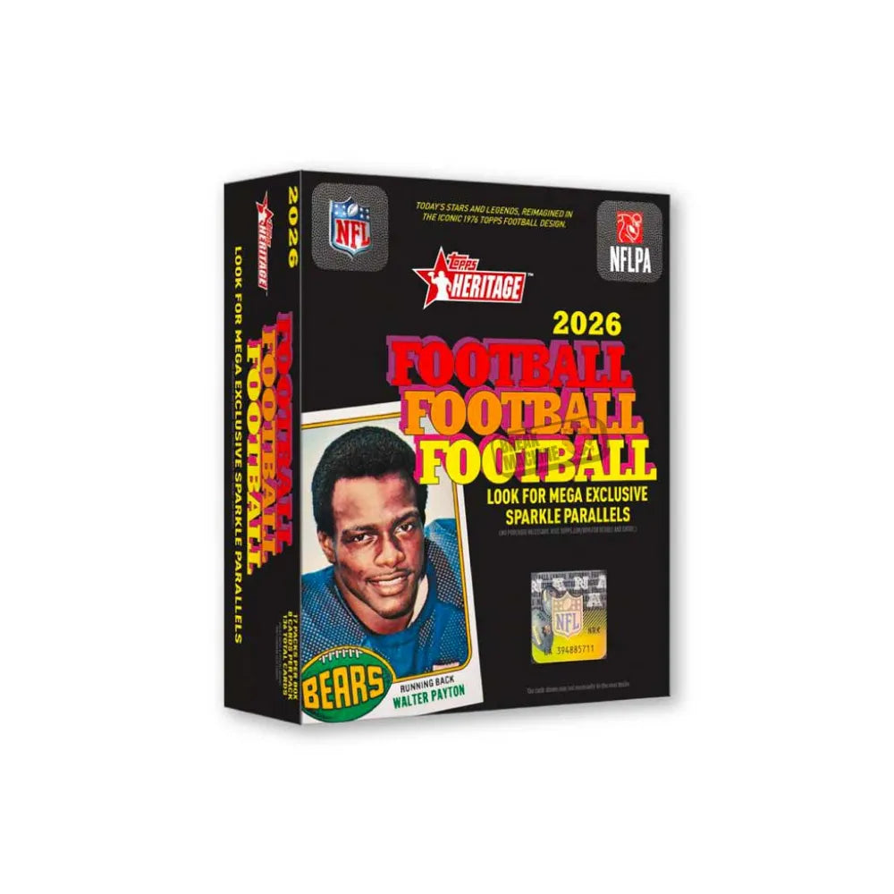 Topps Heritage Football NFL 2026 - Mega Box