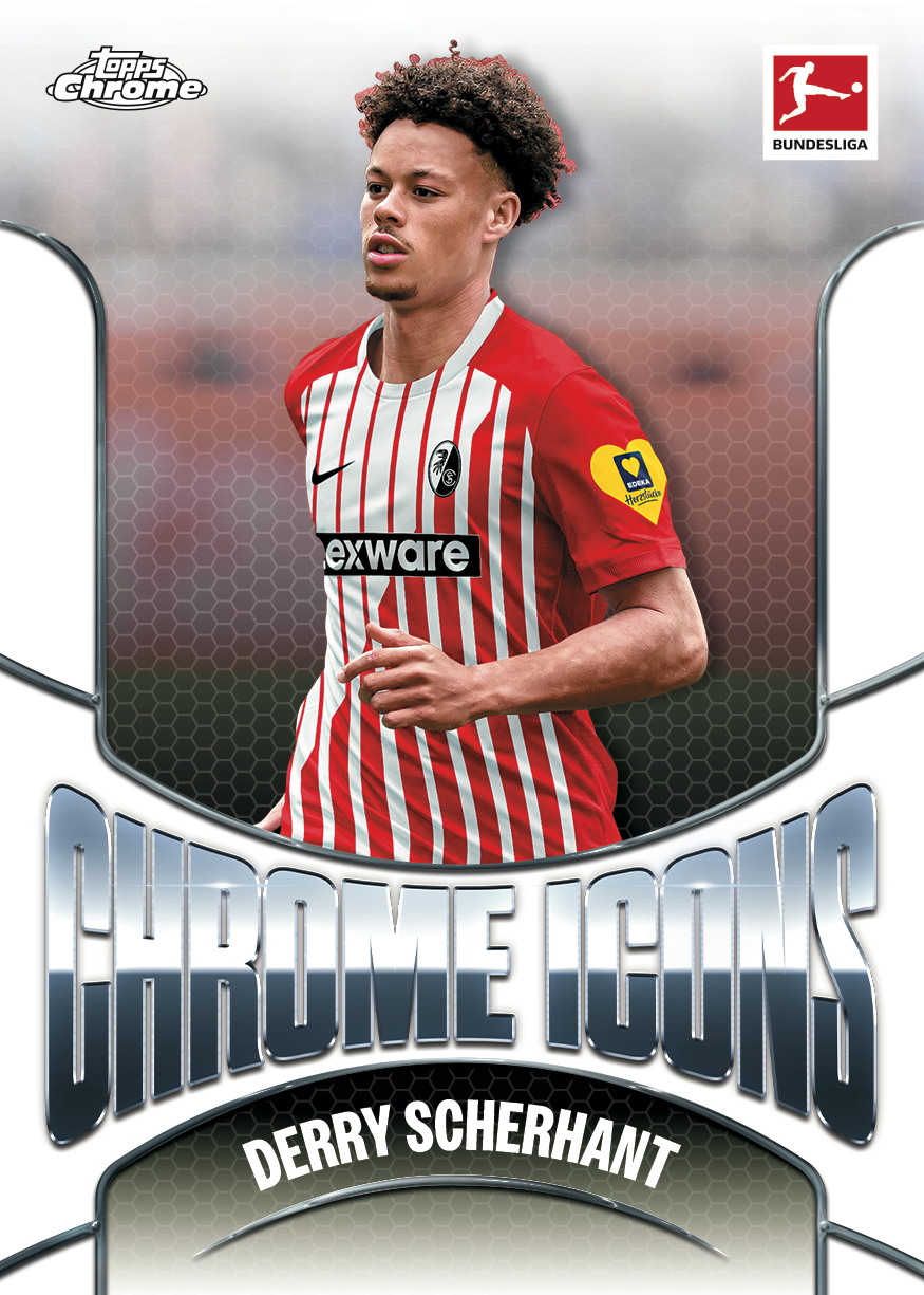 Topps Flagship Bundesliga 2026/27 Chrome Icons – preview artwork