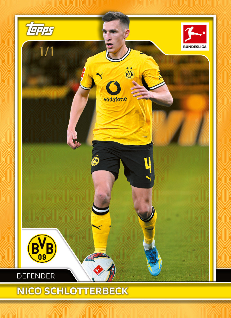 Topps Flagship Bundesliga 2026/27 Base card autograph preview – preview artwork