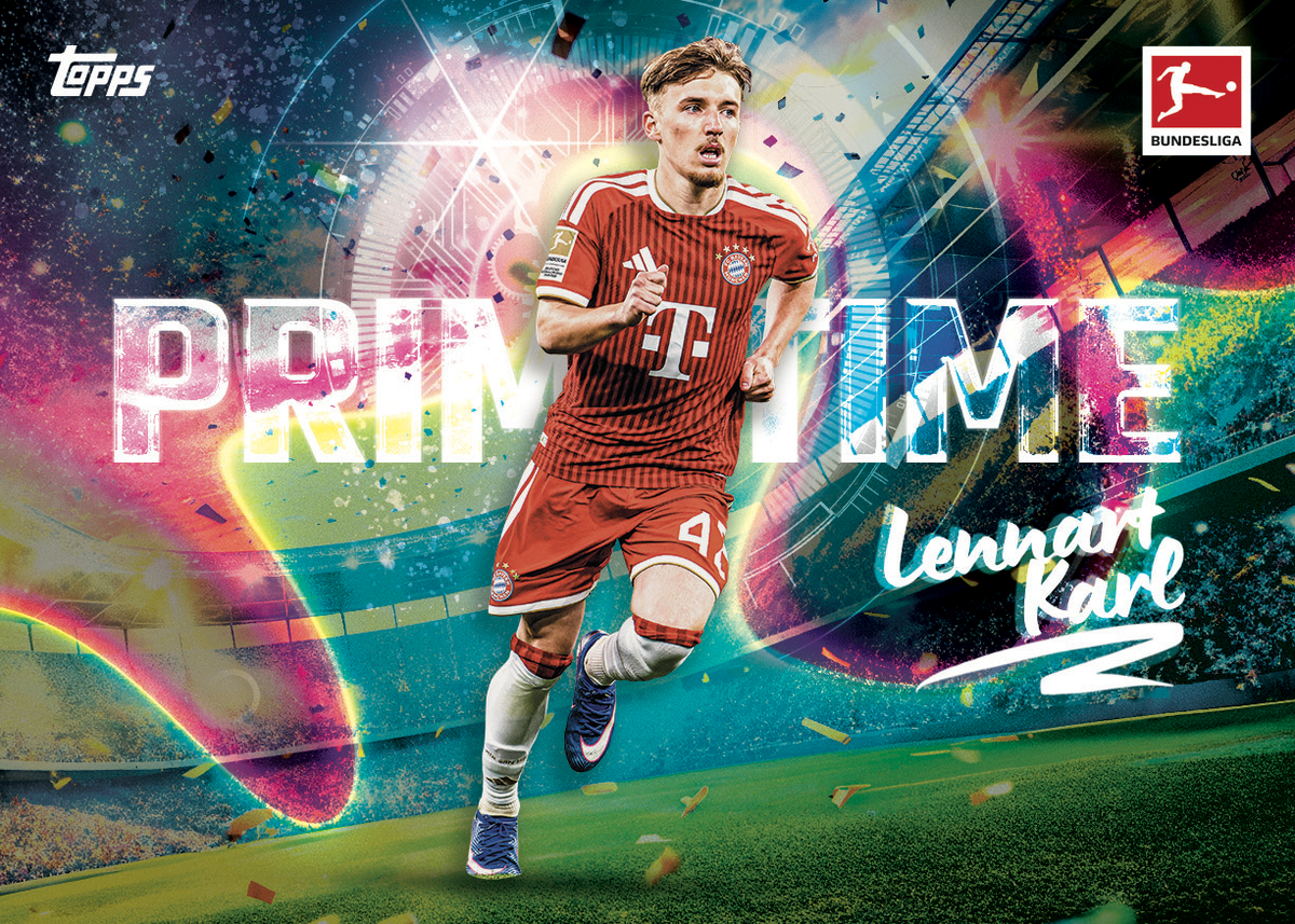 Topps Flagship Bundesliga 2026/27 Prime Time – preview artwork