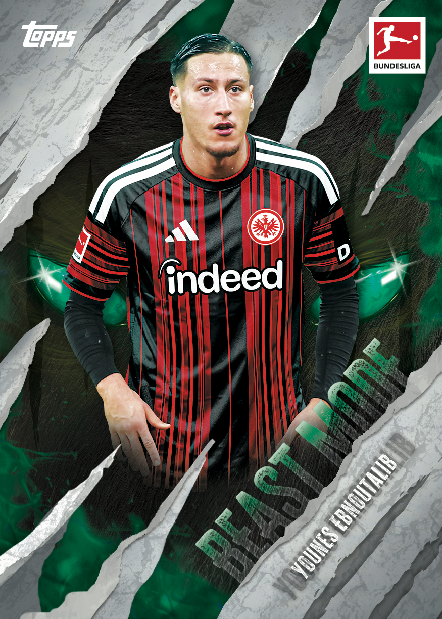 Topps Flagship Bundesliga 2026/27 Beast Mode – preview artwork