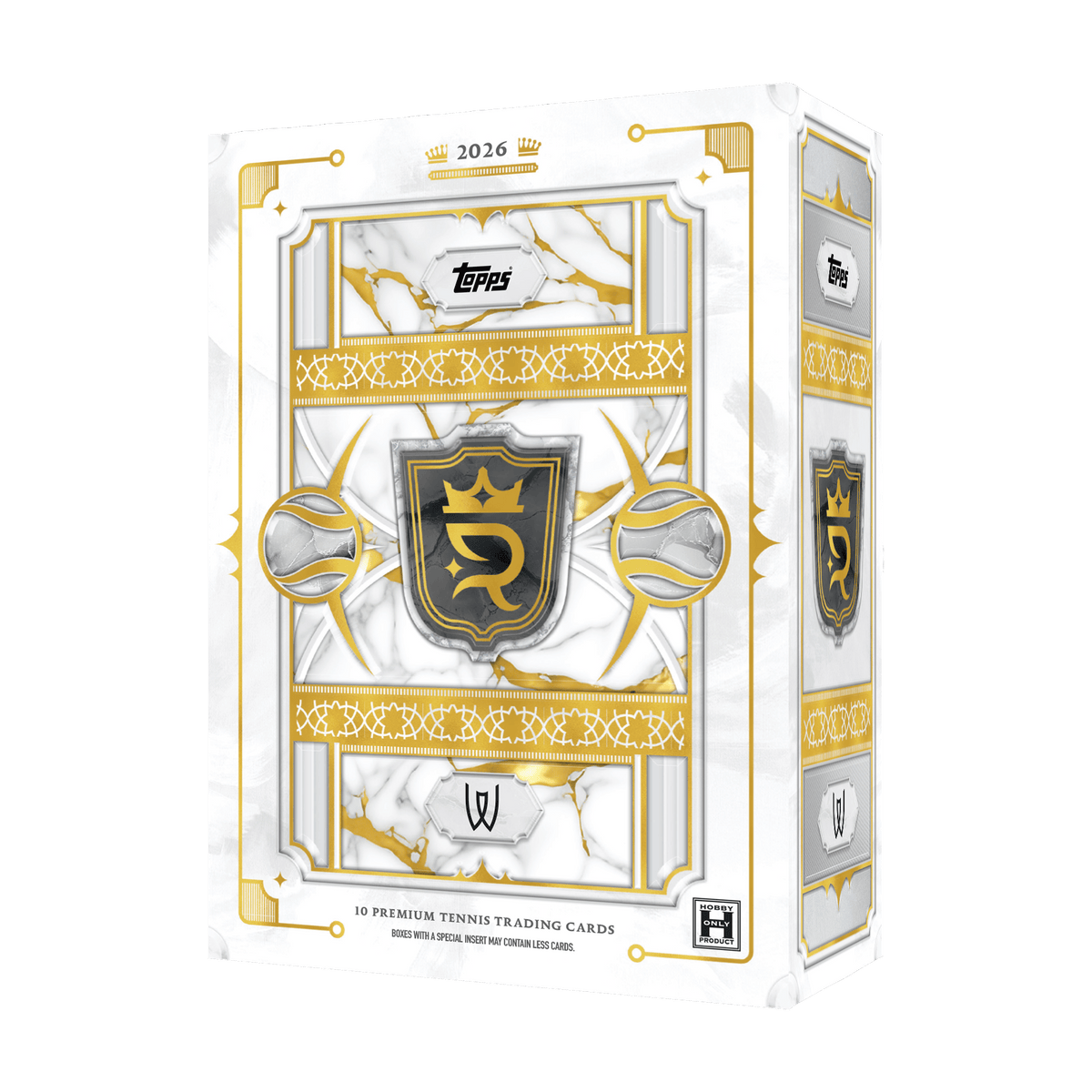 2026 Topps Royalty Tennis Hobby box – preview artwork