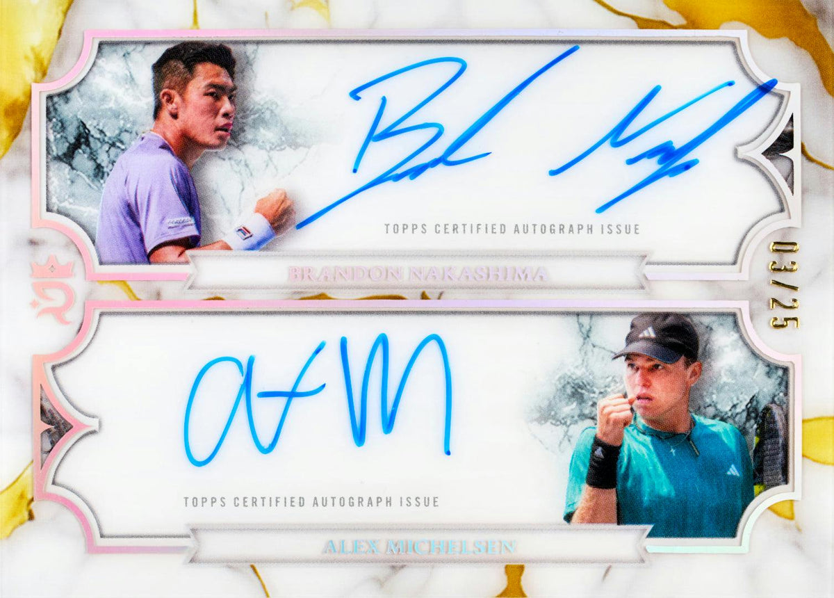2026 Topps Royalty Tennis – official product preview artwork