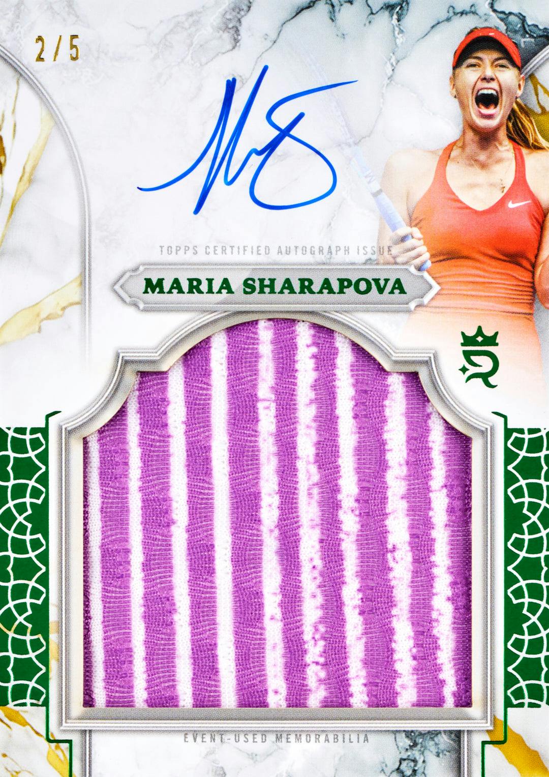 2026 Topps Royalty Tennis – official product preview artwork