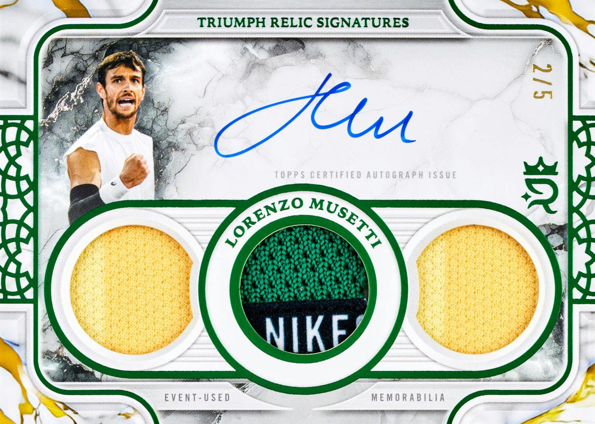 2026 Topps Royalty Tennis – official product preview artwork